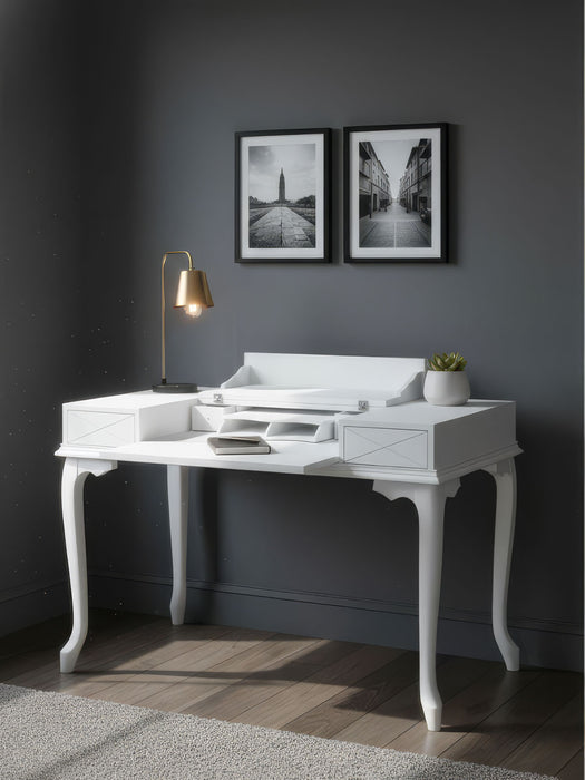 Roma Rustik Klasik Ahşap Çalışma Masası