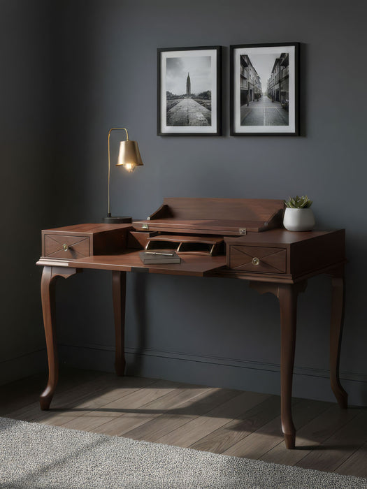 Roma Rustik Klasik Ahşap Çalışma Masası