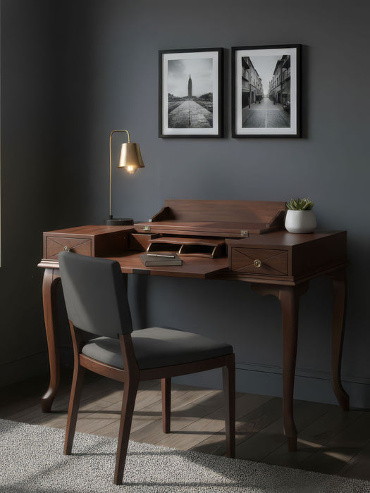 Roma Rustik Klasik Ahşap Çalışma Masası