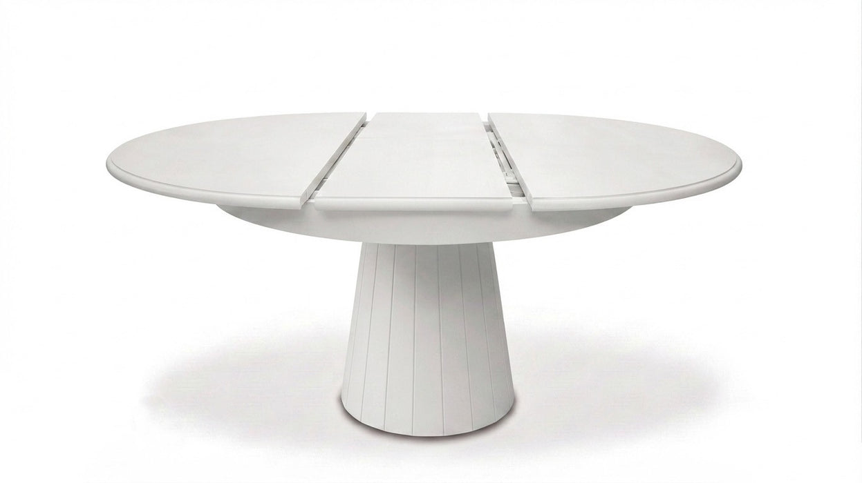 Vera Yuvarlak Açılır Ahşap Mutfak Masası