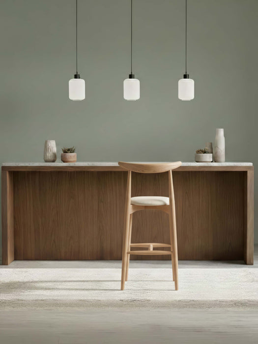 Aarhus İskandinav Ahşap Bar Sandalyesi