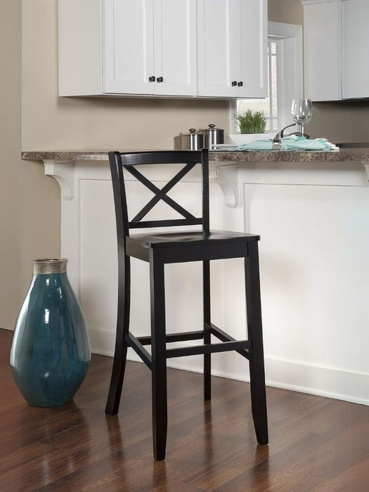 Alaçatı Ahşap Bar Sandalyesi