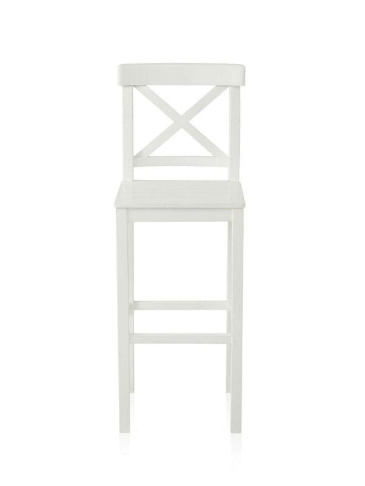 Alaçatı Ahşap Bar Sandalyesi