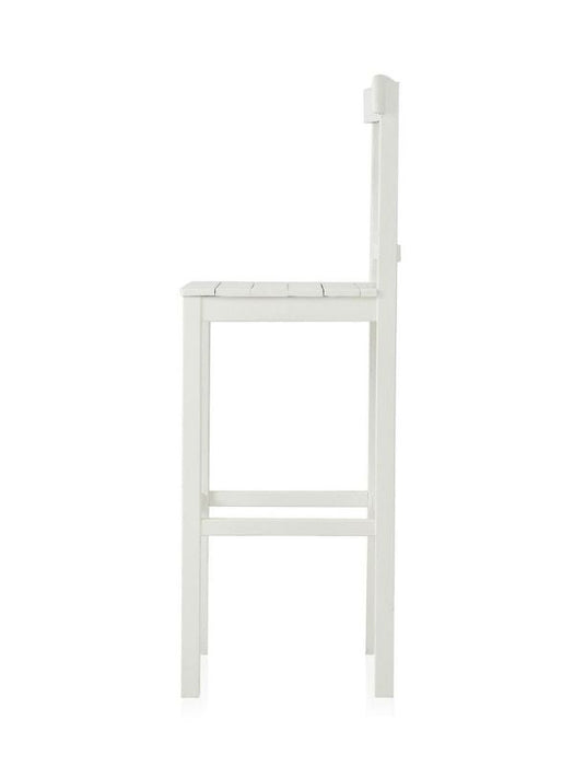 Alaçatı Ahşap Bar Sandalyesi