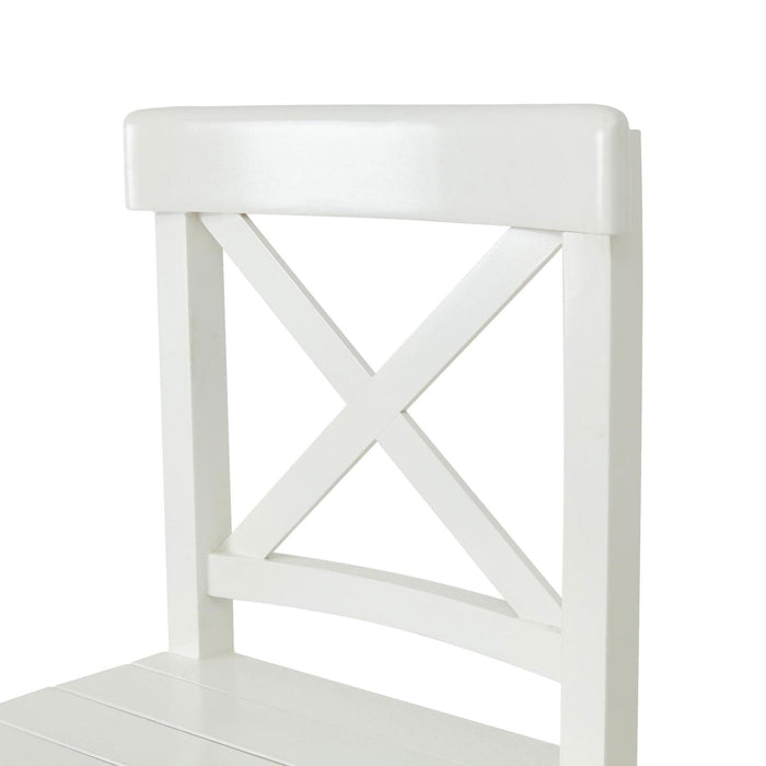 Alaçatı Ahşap Bar Sandalyesi