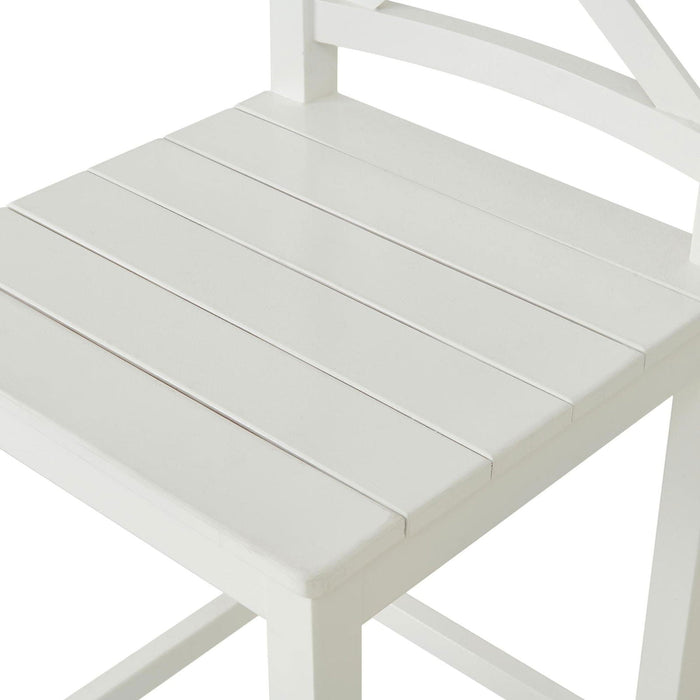 Alaçatı Ahşap Bar Sandalyesi