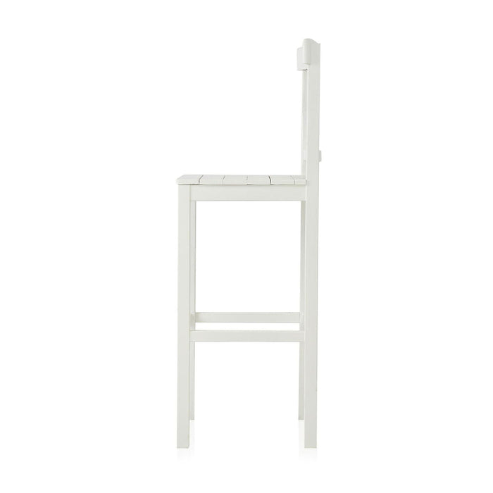 Alaçatı Ahşap Bar Sandalyesi