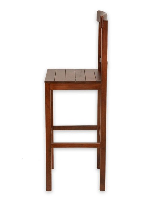 Alaçatı Ahşap Bar Sandalyesi