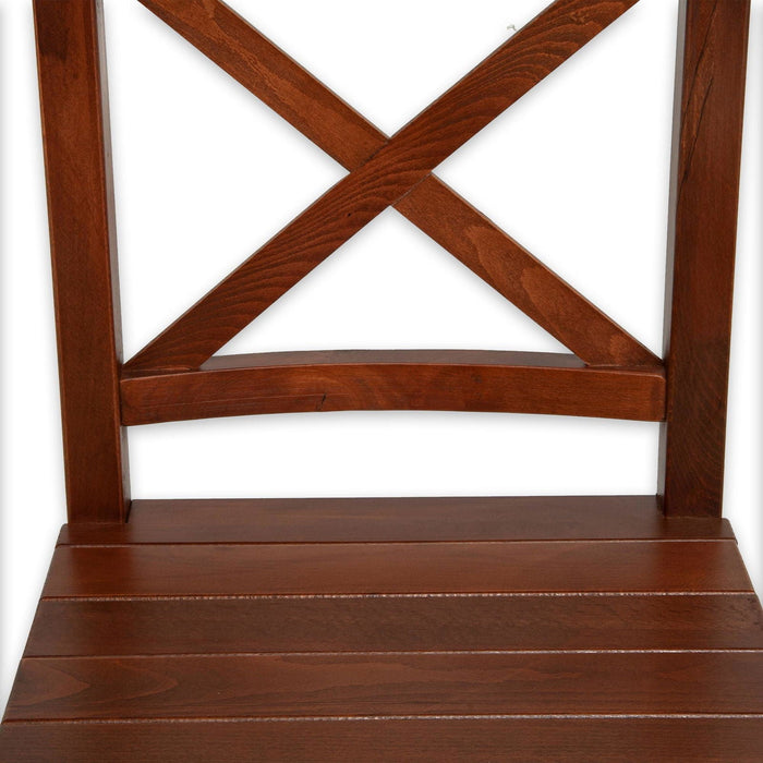 Alaçatı Ahşap Bar Sandalyesi