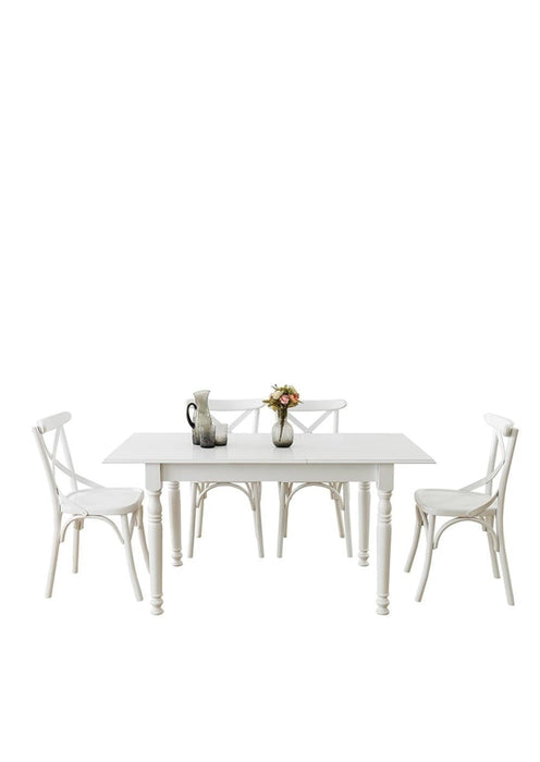 Antik Açılır Yemek Masası 80x120