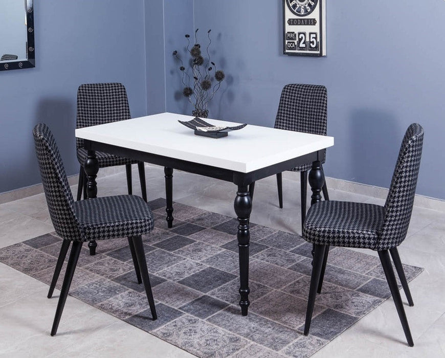 Antik Açılır Yemek Masası 80x120