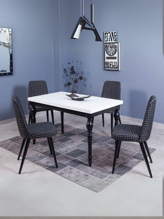 Antik Açılır Yemek Masası 80x120