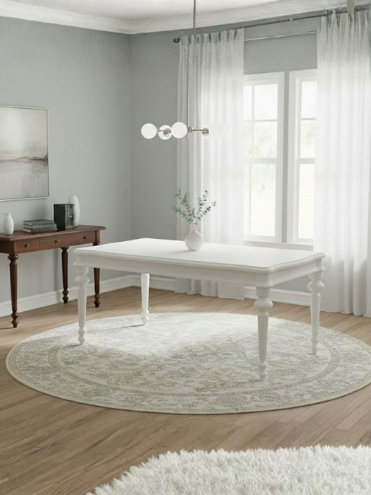 Ariston Antik Ahşap Açılır Mutfak Masası 140cm