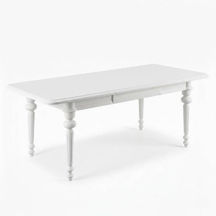 Ariston Antik Ahşap Açılır Mutfak Masası 140cm