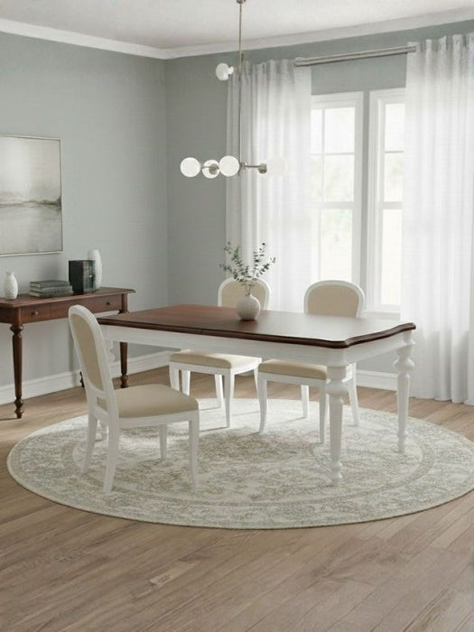 Ariston Antik Ahşap Açılır Mutfak Masası 140cm