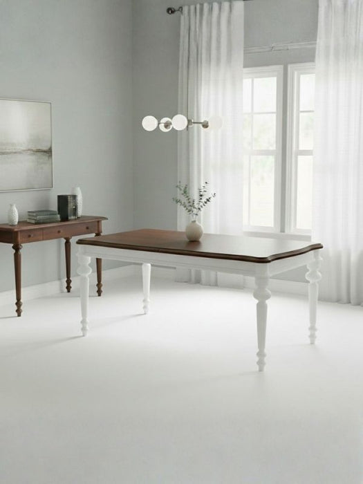 Ariston Antik Ahşap Açılır Mutfak Masası 140cm