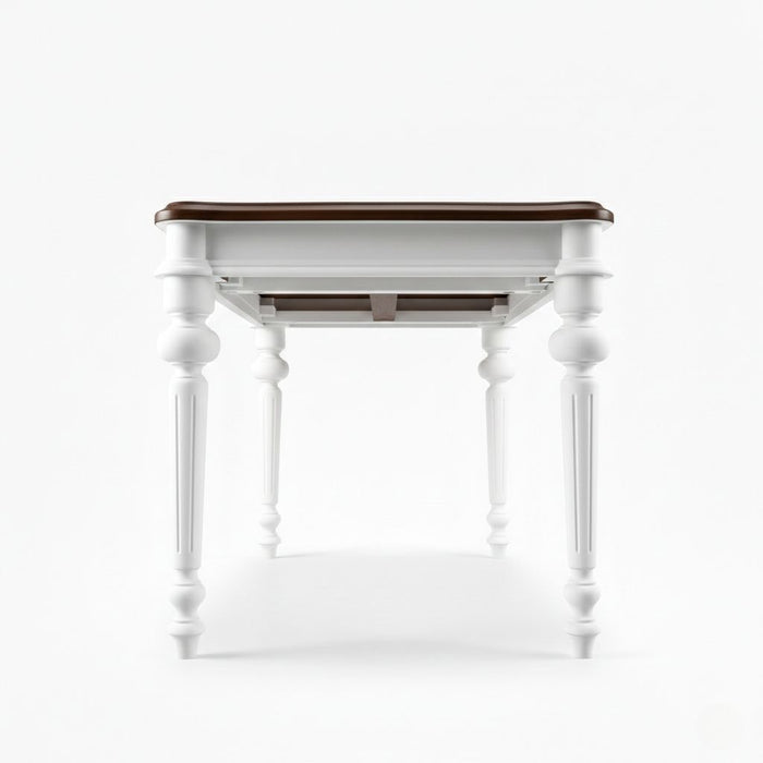 Ariston Antik Ahşap Açılır Mutfak Masası 140cm