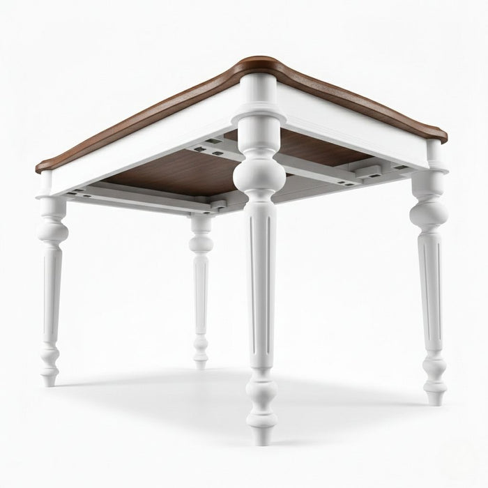 Ariston Antik Ahşap Açılır Mutfak Masası 140cm