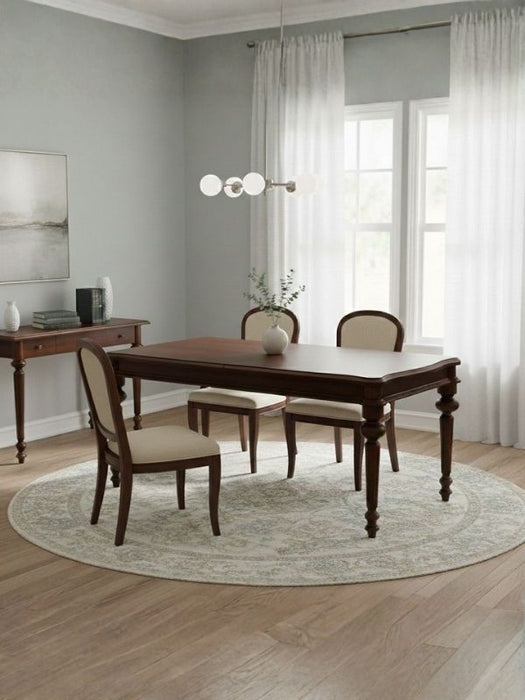 Ariston Antik Ahşap Açılır Mutfak Masası 140cm