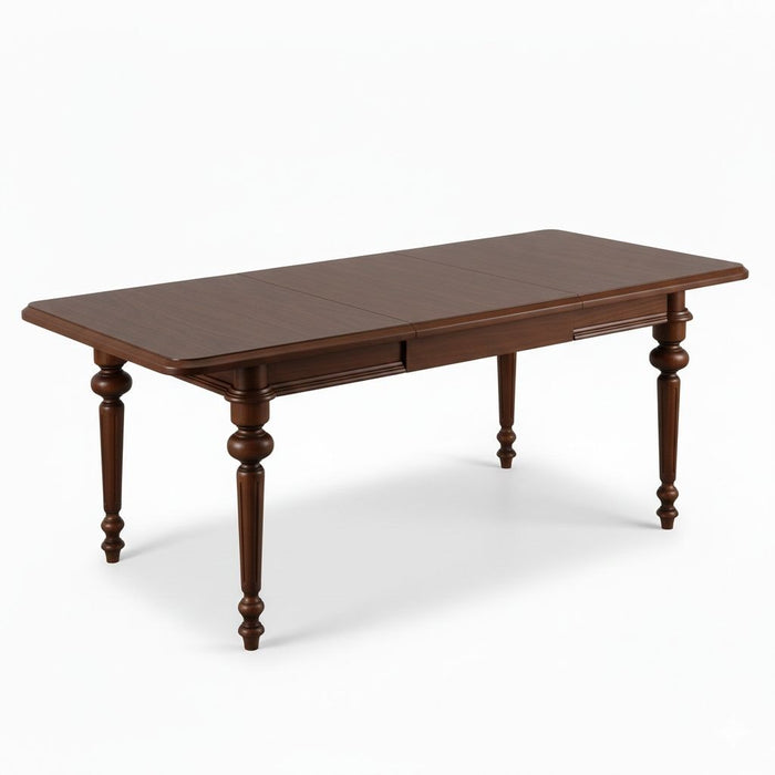 Ariston Antik Ahşap Açılır Mutfak Masası 140cm