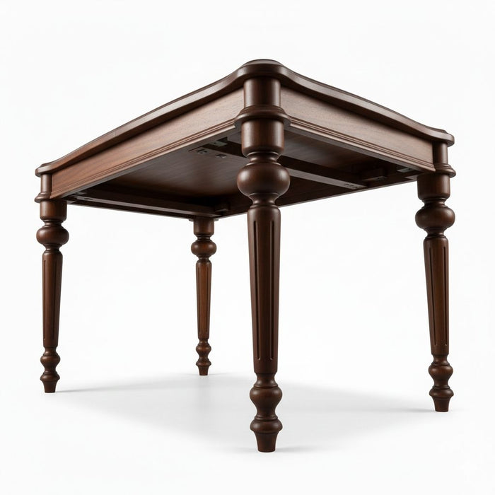 Ariston Antik Ahşap Açılır Mutfak Masası 140cm