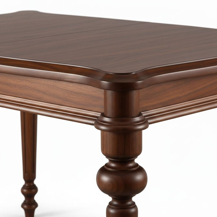 Ariston Antik Ahşap Açılır Mutfak Masası 140cm