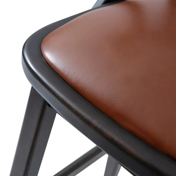 Arven Döner Ahşap Bar Sandalyesi