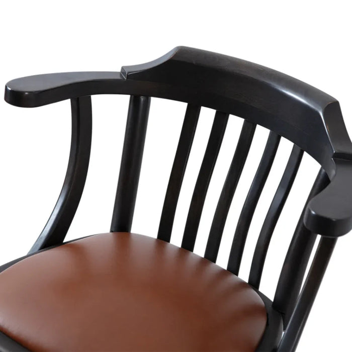 Arven Döner Ahşap Bar Sandalyesi