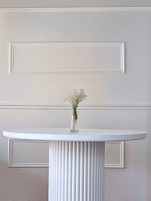 Arya Yuvarlak Ahşap Bohem Masa 120x120