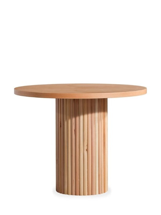 Arya Yuvarlak Ahşap Bohem Masa 120x120