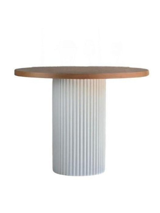 Arya Yuvarlak Ahşap Bohem Masa 120x120