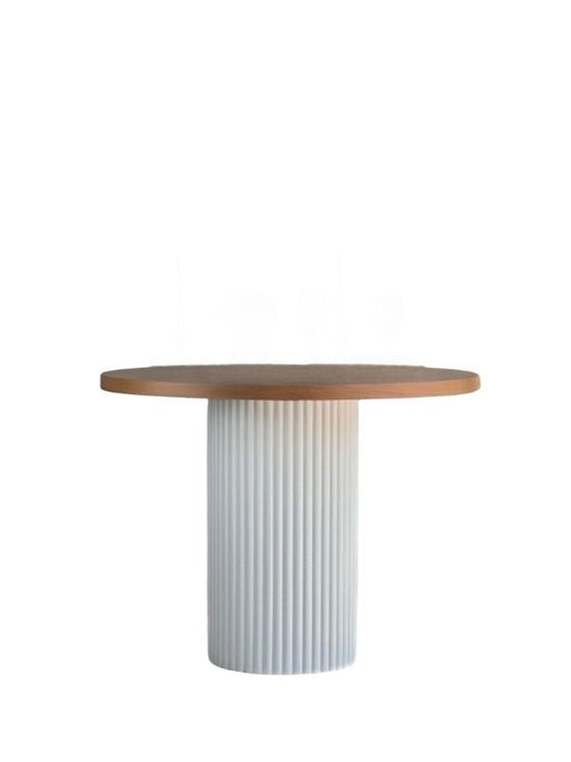 Arya Yuvarlak Ahşap Bohem Masa 130x130