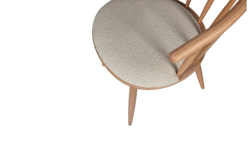 Bamboo Natural Ahşap Mutfak Sandalyesi