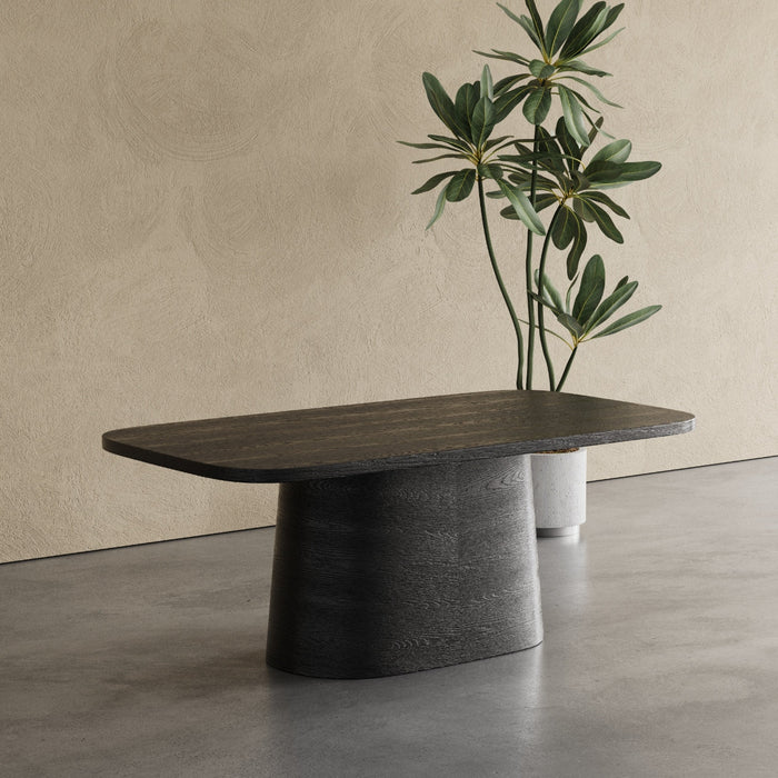 Barocco İtalyan Still Oval Ahşap Yemek Masası 100x180