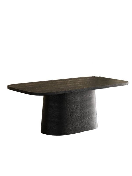 Barocco İtalyan Still Oval Ahşap Yemek Masası 100x180