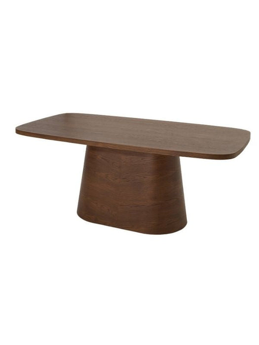 Barocco İtalyan Still Oval Ahşap Yemek Masası 100x180