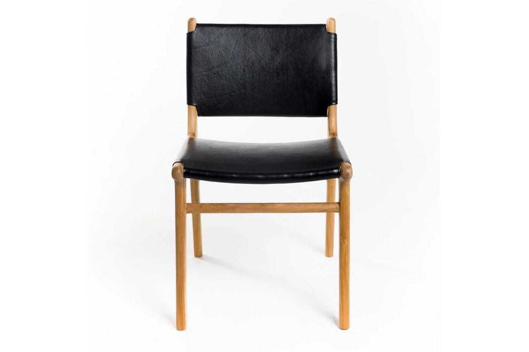 Barton Deri Döşemeli Ahşap Sandalye