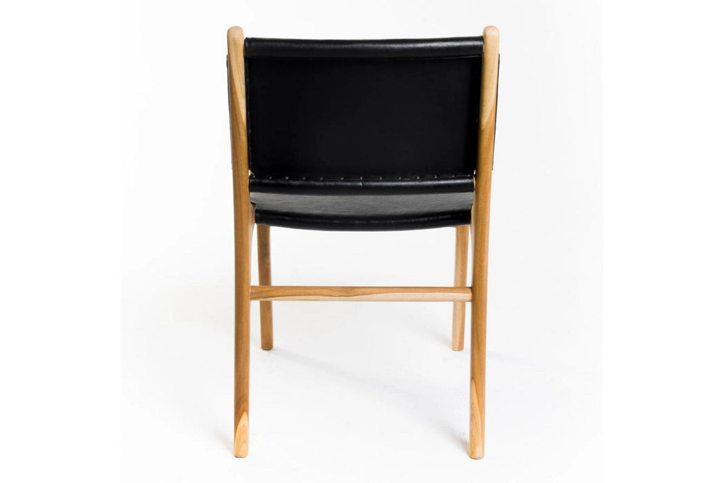 Barton Deri Döşemeli Ahşap Sandalye