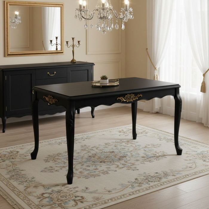 Belle Fransız Still Country Ahşap Yemek Masası