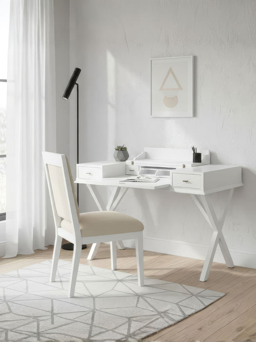 Roma Cross Klasik Ahşap Çalışma Masası