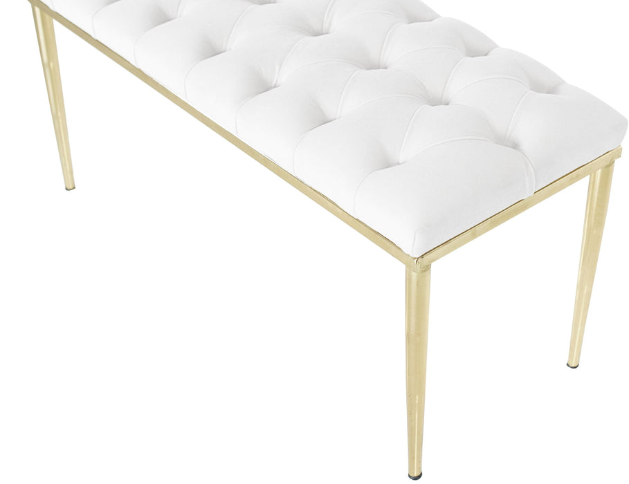 BELLA GOLD PUF - Kapitoneli Model Puf,Bench