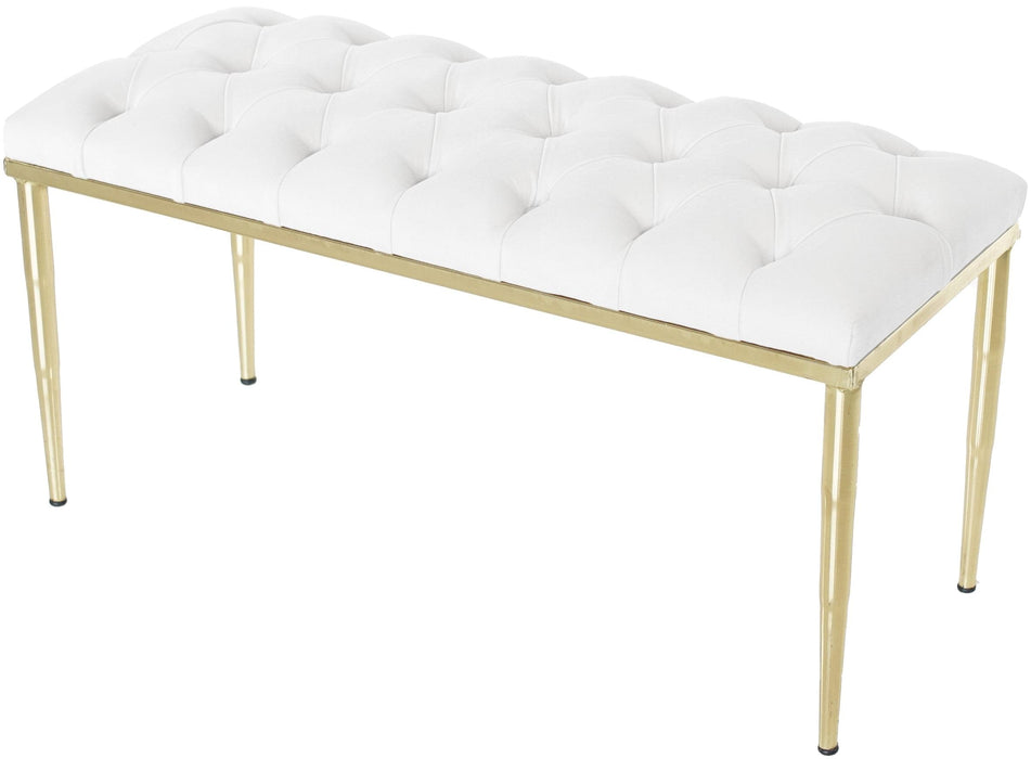 BELLA GOLD PUF - Kapitoneli Model Puf,Bench