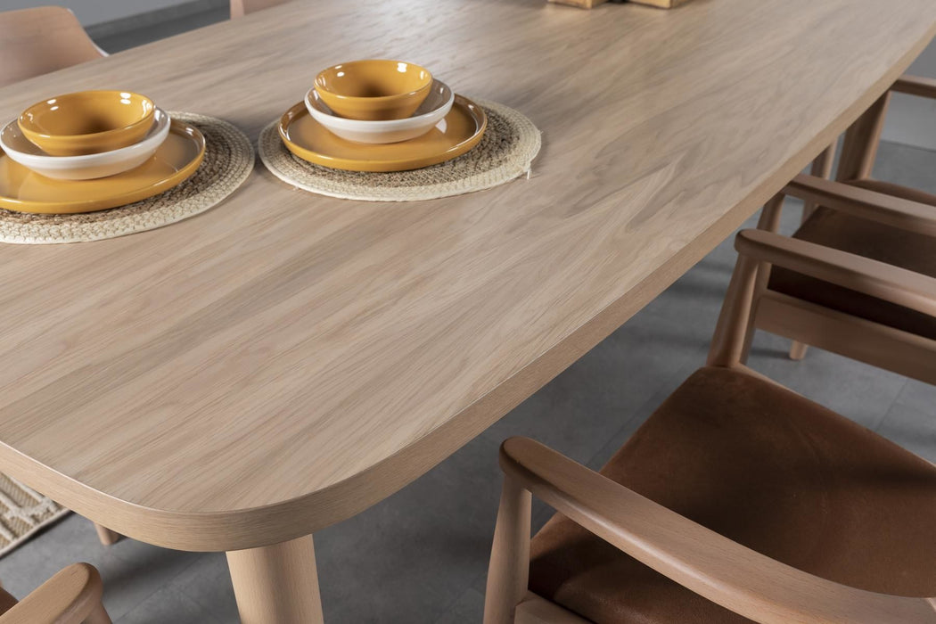 Bien Meşe Yemek Masası 100x190