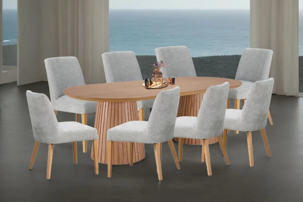 Bohenza Sabit Ahşap Yemek Masası 90x180