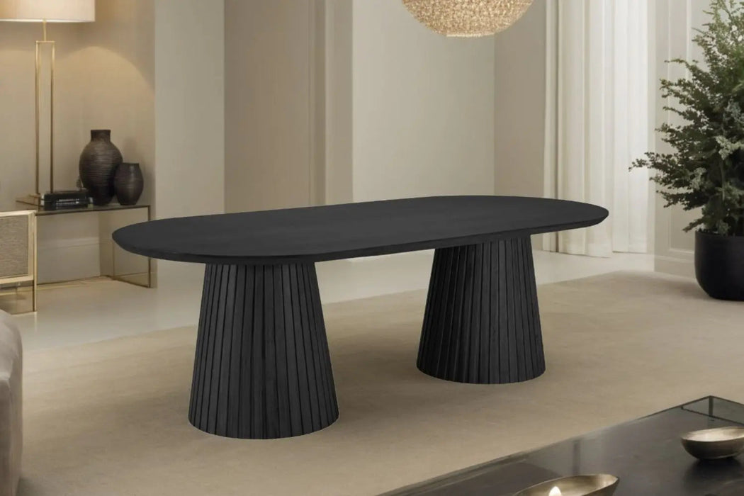 Bohenza Sabit Ahşap Yemek Masası 90x180