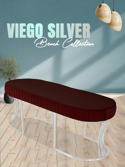 VİEGO SILVER STRİPED PUF-Kapitoneli Chester Model Puf