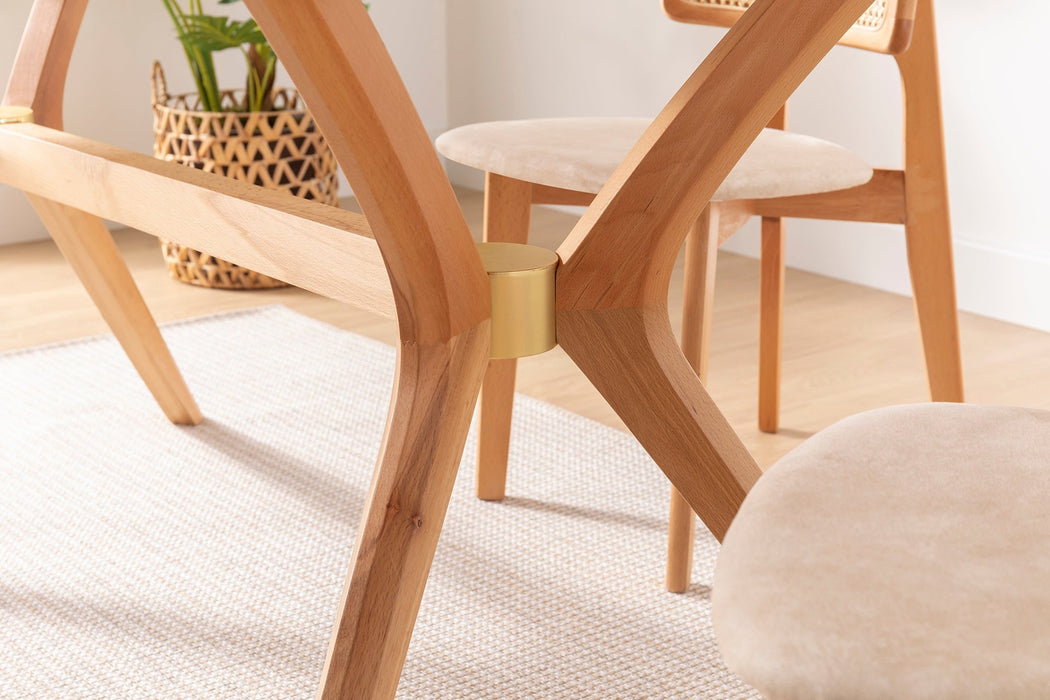 Bosco Pergel Ahşap Mutfak Masası 90x180