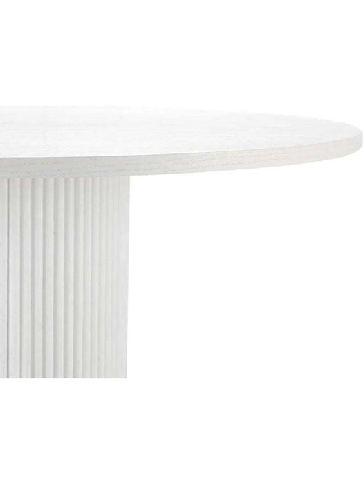 Breeze Yuvarlak Ahşap Bohem Masa 130x130