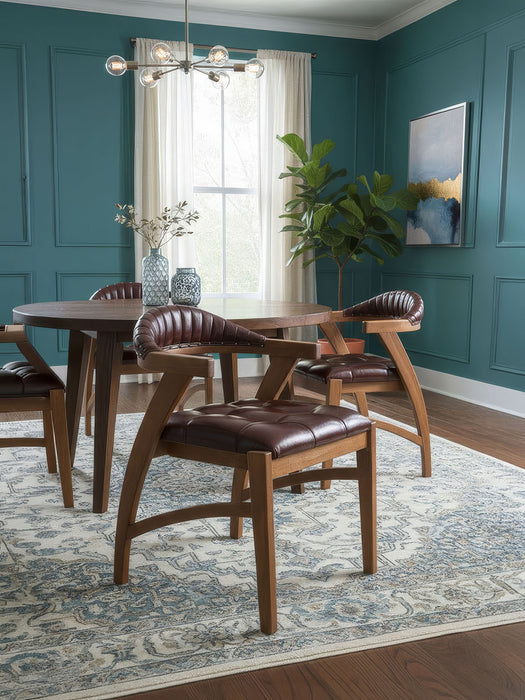 Chelsea Kolçaklı Ahşap Sandalye