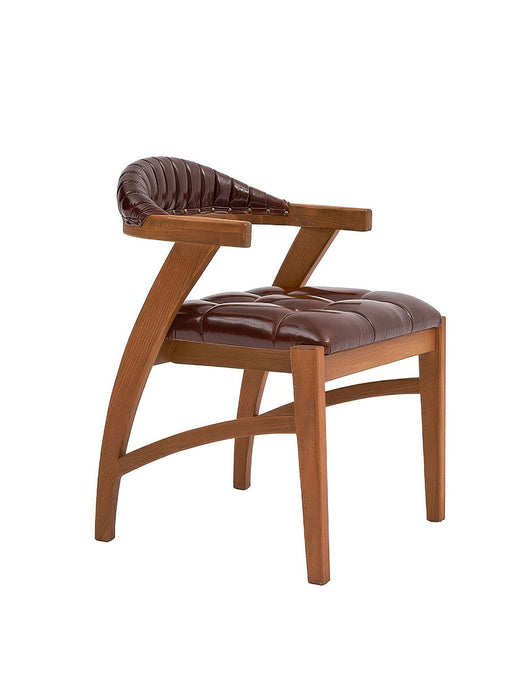 Chelsea Kolçaklı Ahşap Sandalye